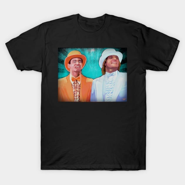 Dumb & Dumber T-Shirt by RG Illustration